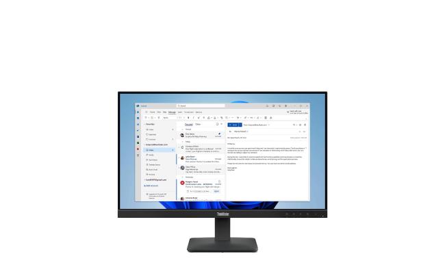Lenovo ThinkVision S24-4e 23.8” Full HD IPS Monitor – 100Hz, 4ms, 99% sRGB, Low Blue Light, 3-Year Warranty Lenovo ThinkVision S24-4e 23.8” Full HD IPS Monitor – 100Hz, 4ms, 99% sRGB, Low Blue Light, 3-Year Warranty